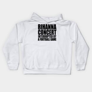 rihanna superbowl 2023 Kids Hoodie